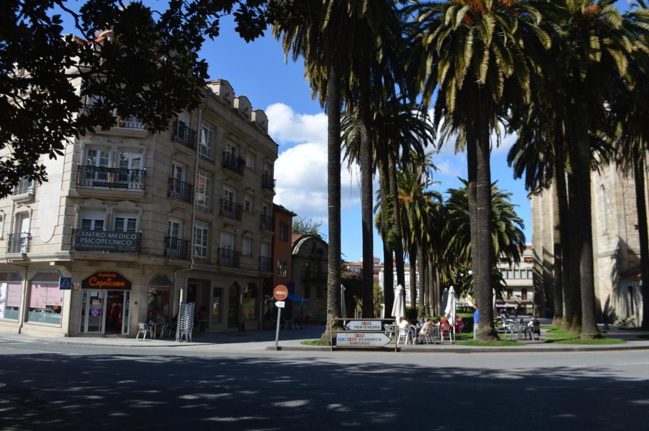 Las Palmeras Caldas De Reis Exterior foto
